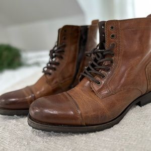 NEW Aldo leather men boots